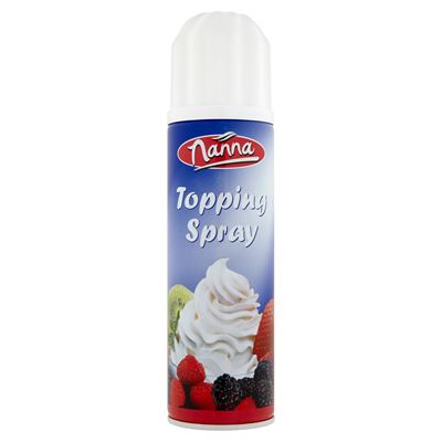 Nanna Topping Cukrozott Növényi Habspray 250 ml