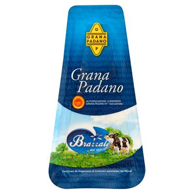 Brazzale Grana Padano Félzsíros Kemény Sajt 200 g