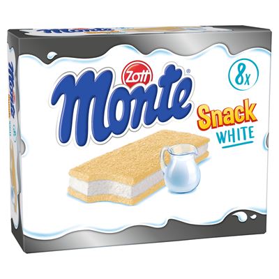 ZOTT monte Snack White 8 x 29 g