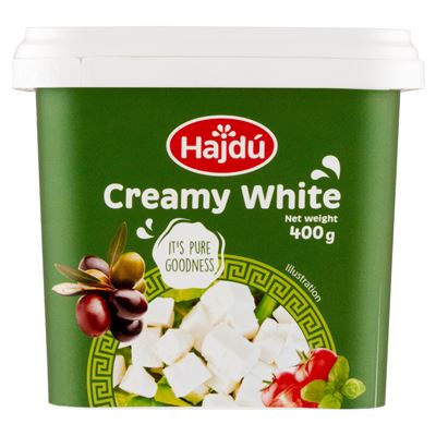 Hajdú Krémfehér Növényi Készítmény Dobozos 400 g