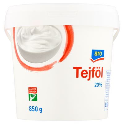 aro tejföl 20% 850 g