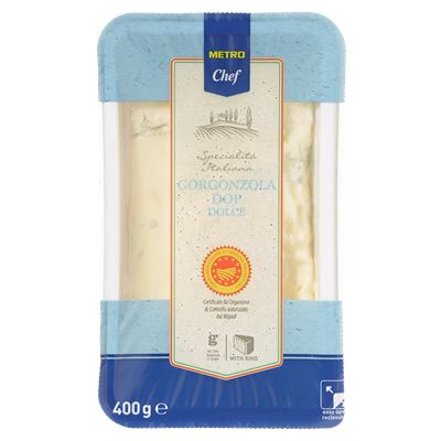 METRO Chef Cascina Verdesole Gorgonzola Dolce Zsíros Lágy Sajt 400 g