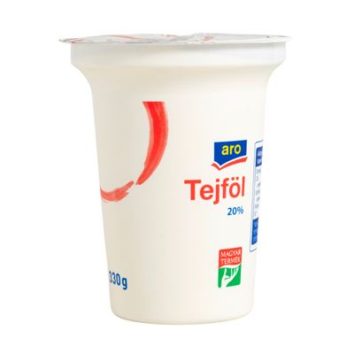 aro Tejföl 20 % Zsírtartalmú 330 g