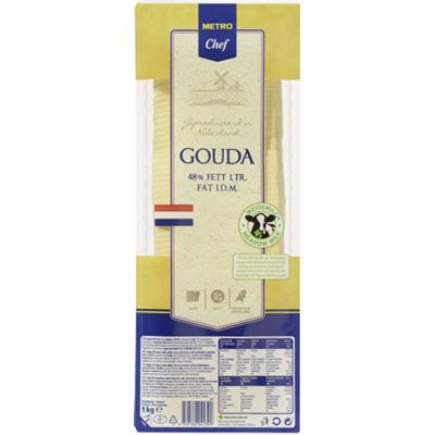 METRO Chef Gouda Szeletelt 1 kg