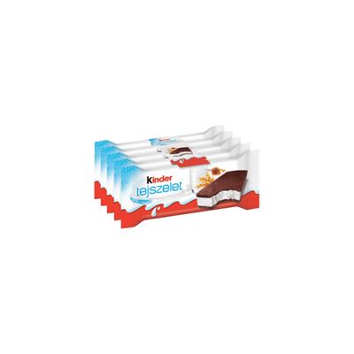 kinder Tejszelet tejes krémmel töltött sütemény 5 x 28 g (140 g)