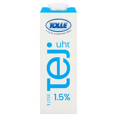 Tolle UHT Zsírszegény Tej 1,5 % 12 x 1 l