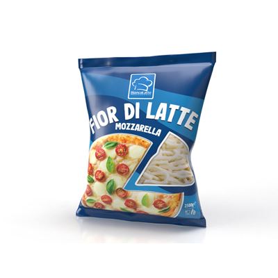 BiancaLatte Reszelt Mozzarella Sajt 2,5 kg