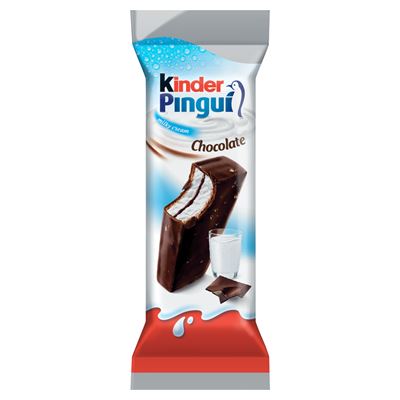 kinder Pingui Cacao Tejes és Kakaós Krémmel Töltött Sütemény Étcsokoládé Bevonattal 30 x 30 g
