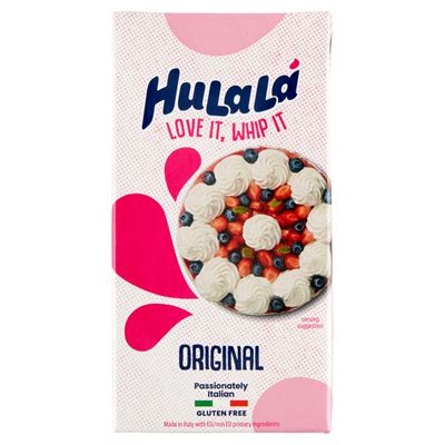 Hulala Növényi Zsír- és Olajalapú, Édesített UHT Habalap 500 ml