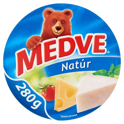 MEDVE natúr kenhető, zsíros ömlesztett sajt 16 x 17,5 g (280 g)