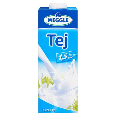 MEGGLE UHT Zsírszegény Tej 1,5 % 12 x 1 l