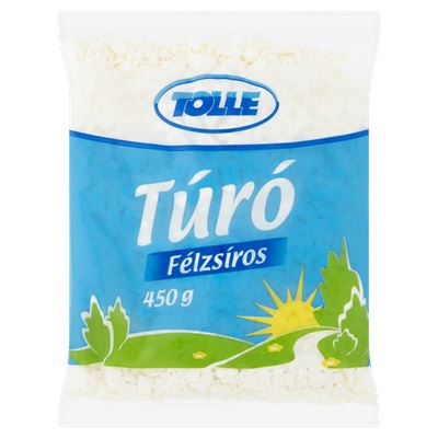 Tolle félzsíros rögös túró 450 g