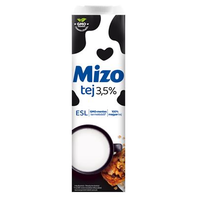 Mizo ESL teljes tej 3,5% 1 l