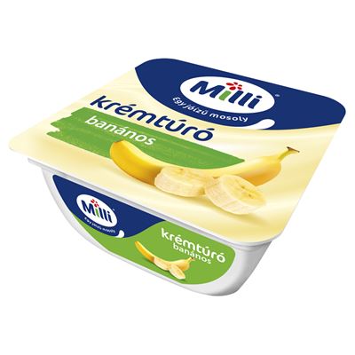 Milli banános krémtúró 90 g