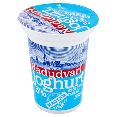 Nádudvari Élőflórás Natúr Joghurt 330 g