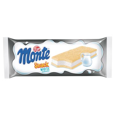 ZOTT Monte Snack White tejes krémmel töltött sütemény 29 g
