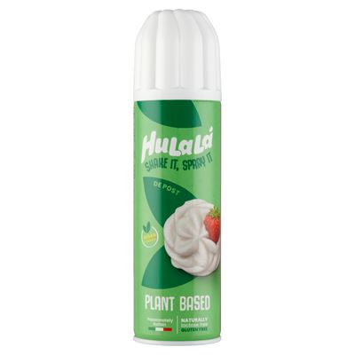 Hulala UHT Cukrozott Vegán Laktózmentes Habspray 200 g