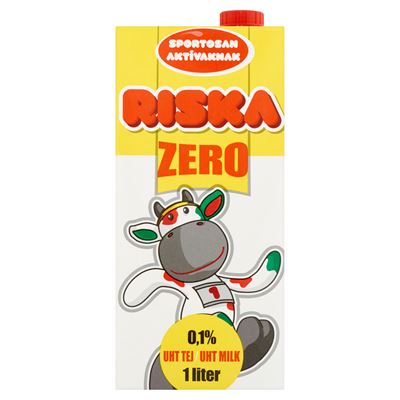 Riska Zero UHT Sovány Tej 0,1 % 12 x 1 l