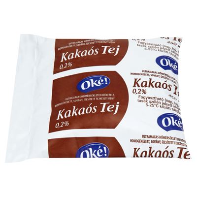 Milli Oké! UHT kakaós tej 450 ml