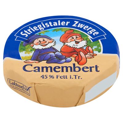 Kaserei Striegistaler Zwerge Laktózmentes Camembert 125 g