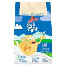 MEDVE Sajti Pajtik Tekergő mozzarella sajt snack 6 db 100 g