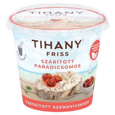 TIHANY Friss szárított paradicsomos habosított szendvicskrém 140 g
