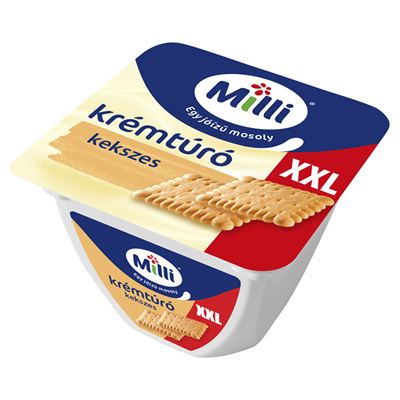 Milli XXL krémtúró lágy kekszdarabokkal 150 g