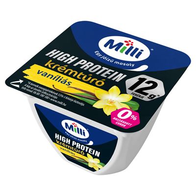 Milli High Protein Krémtúró Vaníliás 150 g