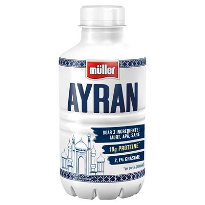Müller AYRAN sós, félzsíros joghurtalapú ital 500 ml
