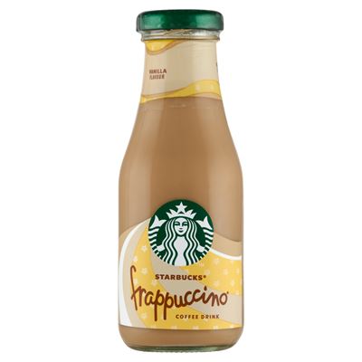 STARBUCKS Vanillia Frappuccino Kávés Tejital 250 ml