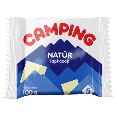 Camping Lapka Natúr Szeletelt Sajt 100 g
