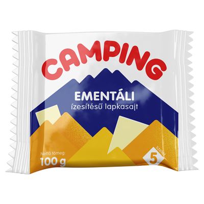 Camping Lapka Szeletelt Ementáli Sajt 100 g