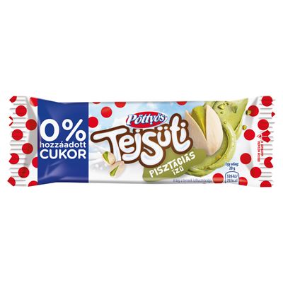 Pöttyös Pisztáciás Tejsüti 0%+ Cukor 20g