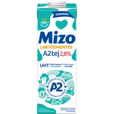 Mizo A2 Laktózmentes UHT Tej 2,8% 1L