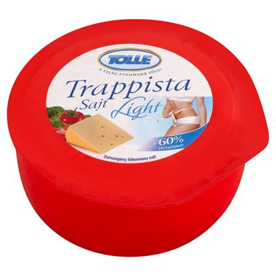 Tolle Light Zsírszegény Félkemény Trappista Sajt