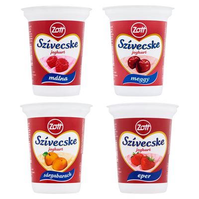 ZOTT SZÍVECSKE Joghurt 12 x 315 g