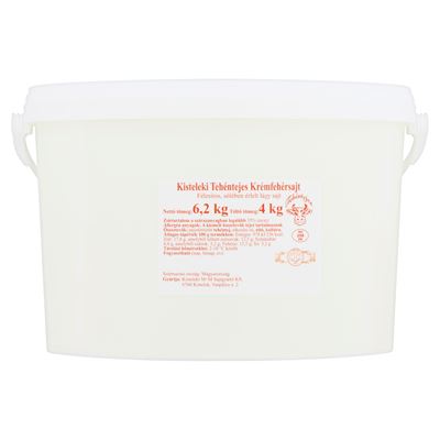 Kisteleki Tehéntejes Krémfehérsajt 4 kg