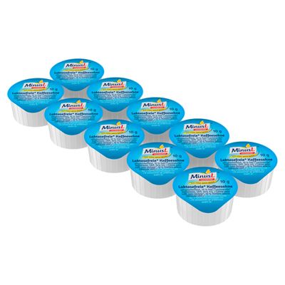 MinusL 10% Laktózmentes Félzsíros Kávétejszín 10 x 10 g