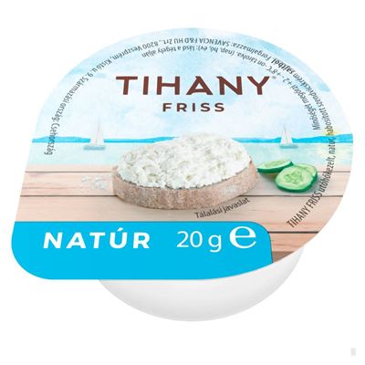 TIHANY Habosított Mini Natúr Szendvicskrém 60 x 20 g