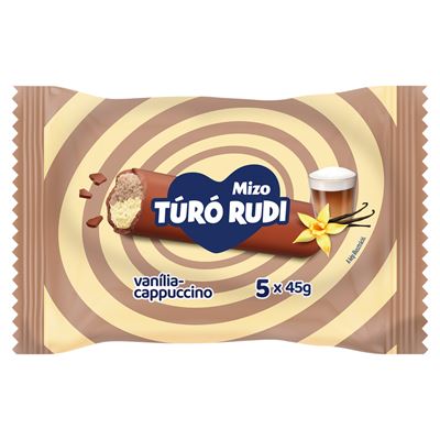 Mizo Túró Rudi Vanília-cappuccino 5 x 45 g