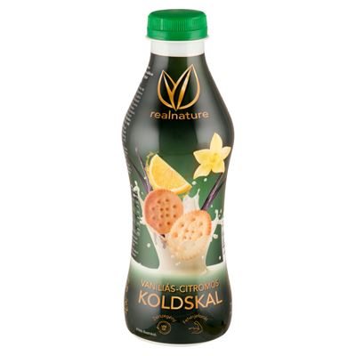 Real Nature joghurtital, vaníliás-kekszes ízesítéssel, 700ml