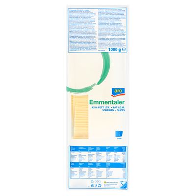 aro Szeletelt Emmentáli Sajt 1 kg