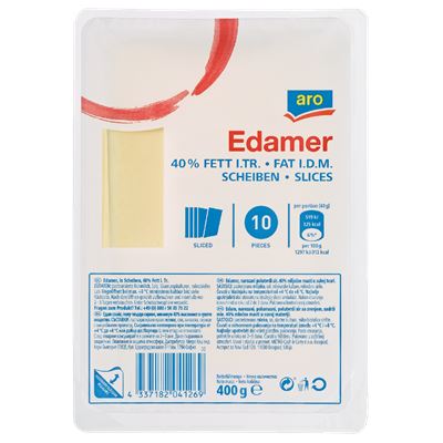 aro Edami Szeletelt Sajt 400 g