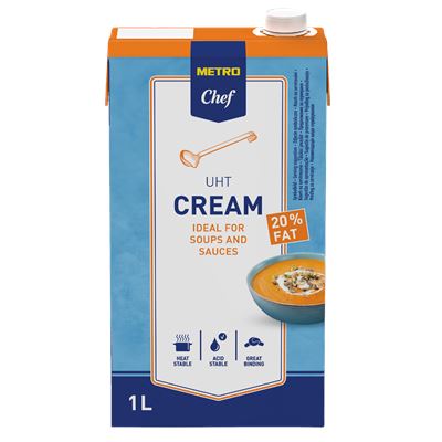 METRO Chef Főzőtejszín 20% UHT 1 L