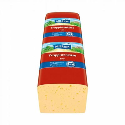 Milram Laktózmentes Trappista Sajt kb.3 kg