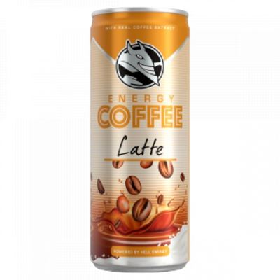HELL Coffee Latte Kávés Tejital 250 ml