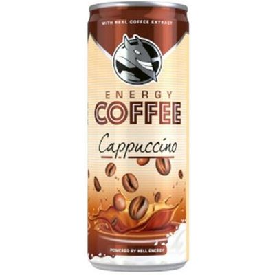 HELL Coffee Cappuccino Kávés Tejital 250 ml
