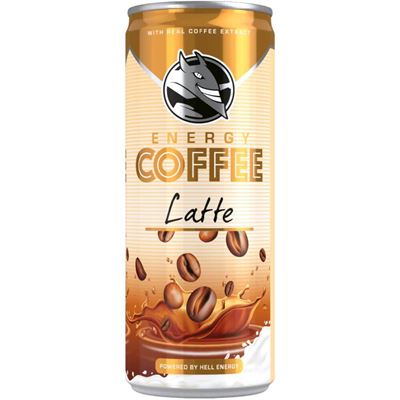 HELL Coffee Latte Kávés Tejital 250 ml