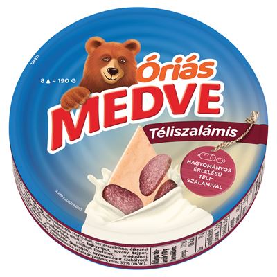 MEDVE Óriás szalámis dobozos 190 g