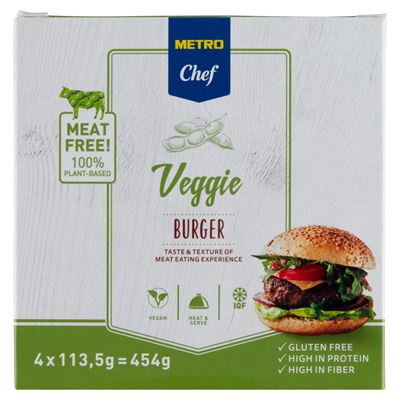 METRO Chef Növényi Alapú Burgerhús 4 x 113,5 g